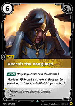 Recruit the Vanguard - 015/024 - Uncommon