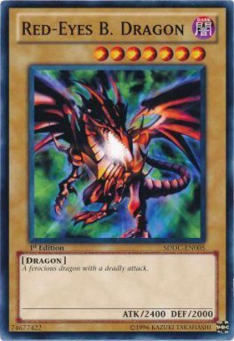 Red-Eyes B. Dragon - SDDC-EN005 - 1st Edition