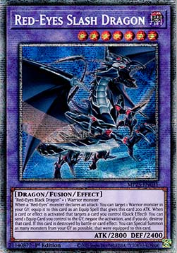 Red-Eyes Slash Dragon - MP25-EN031 - Starlight Rare 1st Edition