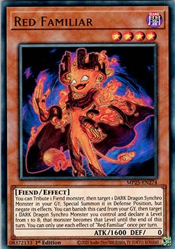 Red Familiar - MP25-EN274 - Ultra Rare 1st Edition