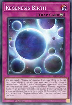 Regenesis Birth - ALIN-EN074 - Common 1st Edition