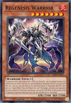 Regenesis Warrior - ALIN-EN013 -  Common 1st Edition