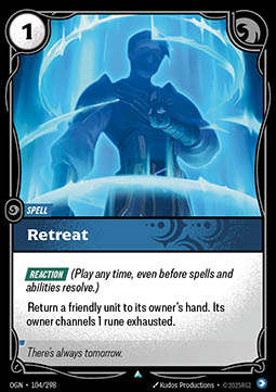 Retreat - 104/298 - Uncommon