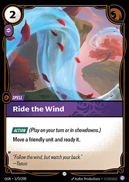Ride the Wind - 173/298 - Common