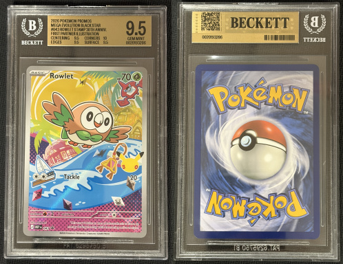 Rowlet (MEP 043) - Beckett 9.5 Gem Mint