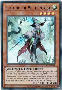 Rucia of the White Forest - OP27-EN009 - Super Rare