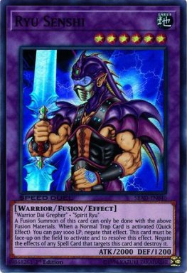 Ryu Senshi - SBAD-EN040 - Super Rare 1st Edition