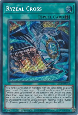 Ryzeal Cross - 25LP-EN015 - Secret Rare 1st Edition