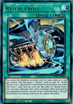 Ryzeal Cross - MP25-EN264 - Ultra Rare 1st Edition