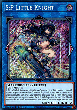 S:P Little Knight(New artwork) - MAMO-EN030 - Secret Rare 1st Edition