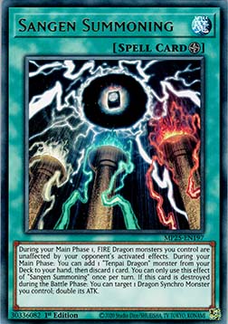 Sangen Summoning - MP25-EN197 - Ultra Rare 1st Edition