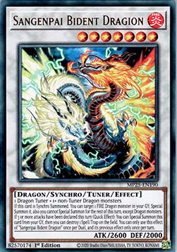 Sangenpai Bident Dragion - MP25-EN190 - Ultra Rare 1st Edition