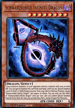 Schwarzschild Infinity Dragon - MAMO-EN053 - Ultra Rare 1st Edition
