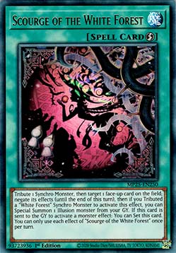 Scourge of the White Forest - MP25-EN250 - Ultra Rare 1st Edition