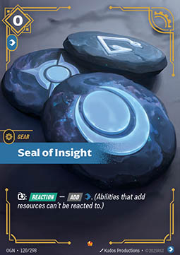 Seal of Insight - 120/298 - Epic