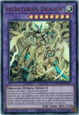 Secreterion Dragon - DUAD-EN037 - Ultra Rare 1st Edition