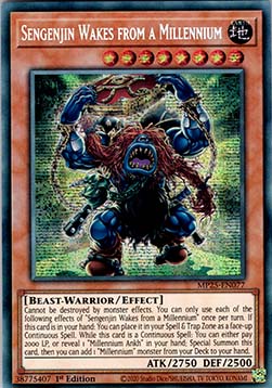 Sengenjin Wakes from a Millennium - MP25-EN077 - Prismatic Secret Rare 1st Edition
