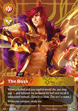 Sett, The Boss - 269/298 - Rare
