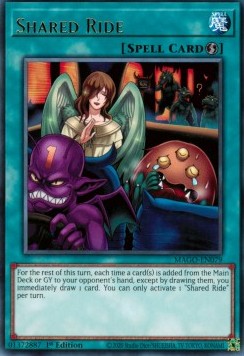 Shared Ride : MAGO-EN079- Rare 1st Edition