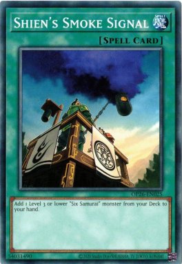 Shien's Smoke Signal - OP26-EN025 - Common