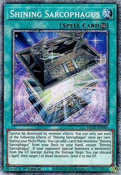 Shining Sarcophagus - MP25-EN005 - Starlight Rare 1st Edition
