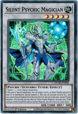 Silent Psychic Magician - DUAD-EN038 - Super Rare 1st Edition