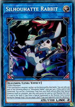 Silhouhatte Rabbit - MP25-EN090 - Prismatic Secret Rare 1st Edition