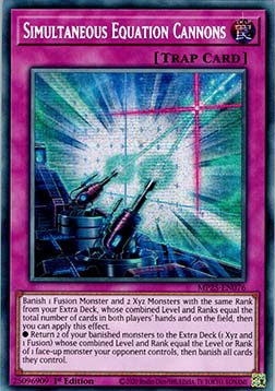Simultaneous Equation Cannons - MP25-EN076 - Prismatic Secret Rare 1st Edition