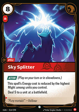 Sky Splitter - 014/298 - Common
