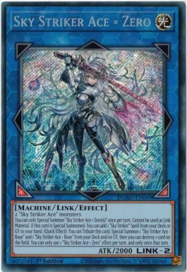 Sky Striker Ace = Zero - DUAD-EN049 - Secret Rare 1st Edition