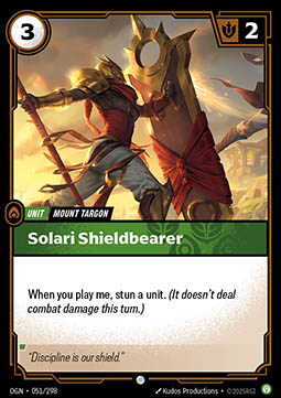 Solari Shieldbearer - 051/298 - Common