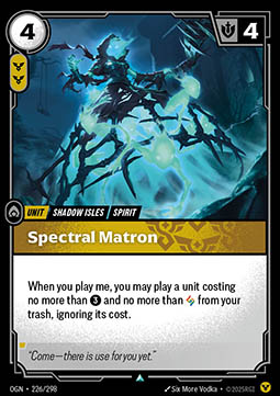Spectral Matron - 226/298 - Uncommon