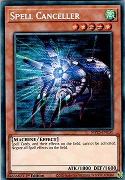 Spell Canceller - MP25-EN131 - Prismatic Secret Rare 1st Edition