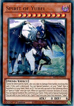 Spirit of Yubel - MP25-EN151 - Ultra Rare 1st Edition