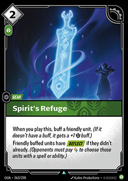 Spirit's Refuge - 063/298 - Uncommon