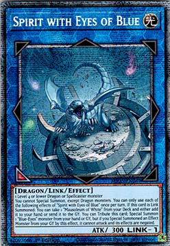 Spirit with Eyes of Blue - MP25-EN049 - Starlight Rare 1st Edition