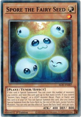Spore the Fairy Seed - ALIN-EN007 - Common 1st Edition