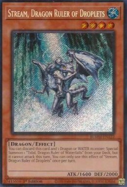 Stream, Dragon Ruler of Droplets - BLMM-EN122 - Secret Rare 1st Edition