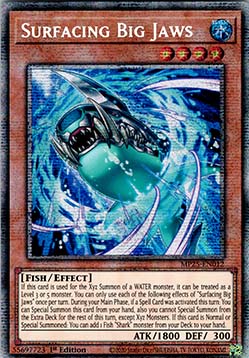 Surfacing Big Jaws - MP25-EN012 - Starlight Rare 1st Edition