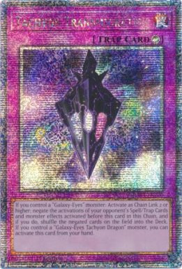 Tachyon Transmigration - RA04-EN220 - Quarter Century Secret Rare 1st Edition
