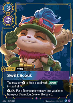 Teemo, Swift Scout - 263/298 - Rare