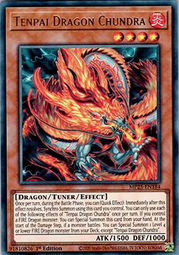 Tenpai Dragon Chundra - MP25-EN184 - Ultra Rare 1st Edition