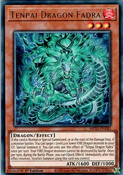 Tenpai Dragon Fadra - MP25-EN183 - Ultra Rare 1st Edition