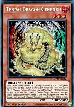 Tenpai Dragon Genroku - MP25-EN082 - Prismatic Secret Rare 1st Edition