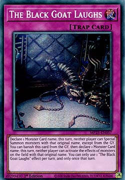 The Black Goat Laughs - MP25-EN057 - Prismatic Secret Rare 1st Edition