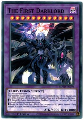 The First Darklord - ROTD-EN040 - Super Rare 1st Edition - Yu-Gi-Wang