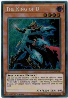 The King of D. - LCKC-EN107 - Secret Rare Unlimited
