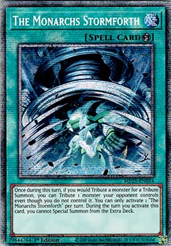 The Monarchs Stormforth - MP25-EN024 - Starlight Rare 1st Edition