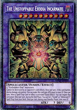 The Unstoppable Exodia Incarnate - MP25-EN008 - Starlight Rare 1st Edition