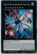 Number 38: Hope Harbinger Dragon Titanic Galaxy - CYHO-ENSE2 - Super Rare Limited Ed